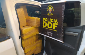 DOF apreende caminhonete com mais de 1 tonelada de maconha em Dourados