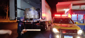 Mais de meia tonelada de pasta base de cocaína é apreendida na MS-134