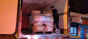 Mais de meia tonelada de pasta base de cocaína é apreendida na MS-134