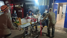 Gilvan chegou a ser socorrido, mas não resistiu; Foto: Ligado Na Notícia/Sidnei Bronka