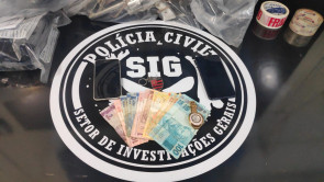 Dupla é presa pelo SIG após assaltar idosa e causar prejuízo de R$ 10 mil