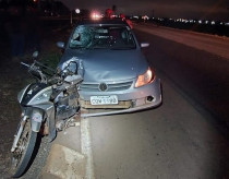 Motociclista morreu antes mesmo de receber socorro; Foto: Divulgação/Ponta Porã News