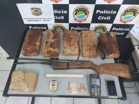 Polícia Civil encontra droga enterrada em quintal e jovem é preso em Dourados