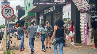 Comércio de Dourados abrirá também na segunda; Foto: Marcos Morandi/Midiamax