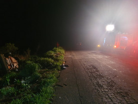 Colisão envolvendo 2 veículos mata um motorista e 4 ficam feridos entre Jateí e Naviraí