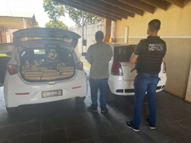 Homem é preso pela Defron com mais de 326 quilos de maconha na BR-463