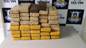 Guarda Municipal apreende 42 quilos de maconha abandonados na Via Parque