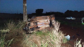 Acidente mata mulher e deixa homem ferido entre Dourados e Laguna Carapã