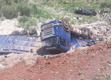 Idosa que estava na S10, morreu no acidente; Fotos: Jardim MS News