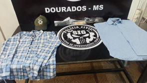 Ladrão preso após assalto ao Bradesco tentou assaltar banco em Campo Grande