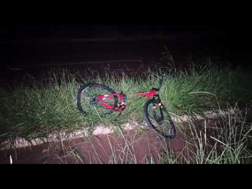 Jovem de bicicleta é atropelado por colega de trabalho e morre em Dourados