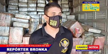 DOF prende 3 homens e apreende mais de 10 toneladas de maconha em Dourados
