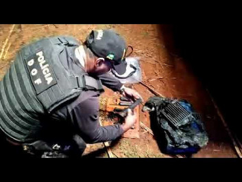 Ao tentar fugir, homem bate carro, troca tiros com a polícia e acaba ferido em Dourados