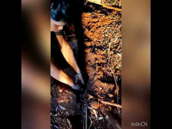 Confira o vídeo do local onde a faca usada para matar indígena foi enterrada e encontrada