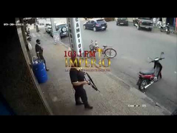 Homem dá tapa na cabeça de segurança de loja e é morto em Pedro Juan; veja