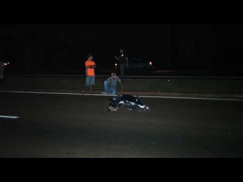 Pedestre morre atropelado por carro na BR-163 em Dourados