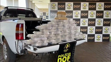 Polícia apreende quase R$ 3 milhões em cocaína em MS que seria levada ao Paraná