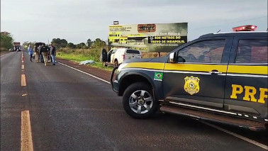 Homem encontrado morto na saída de Dourados pode ter sido atropelado