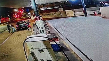 Funcionário é preso e comparsa apreendido por assalto a posto de combustível em Dourados